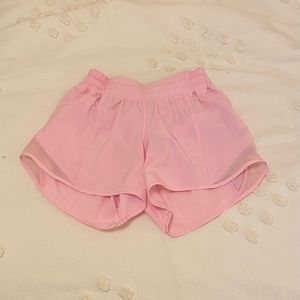 Lululemon Hotty Hot Shorts (Miami Pink)